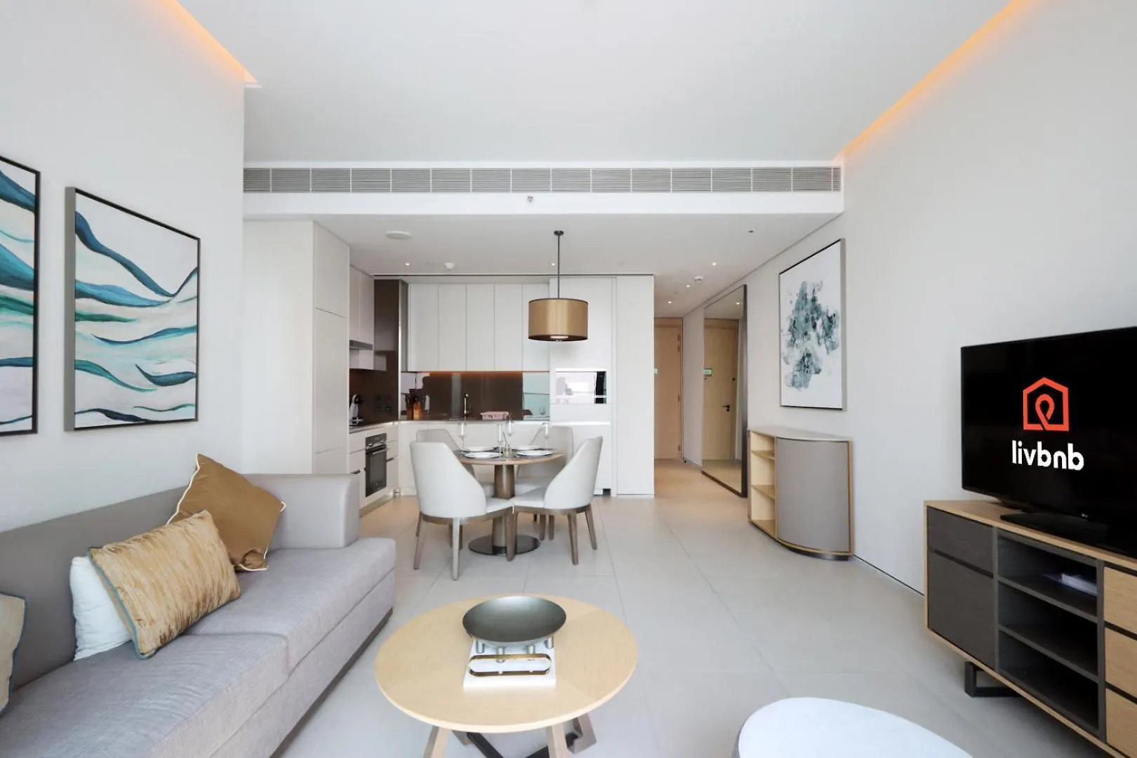 Apartment Livbnb -1B Coastal Living With Amazing Sea And Marina Views Dubai
