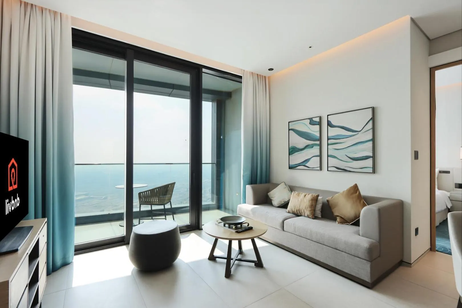 Apartment Livbnb -1B Coastal Living With Amazing Sea And Marina Views Dubai