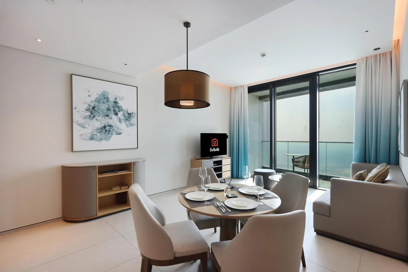 Apartment Livbnb -1B Coastal Living With Amazing Sea And Marina Views Dubai